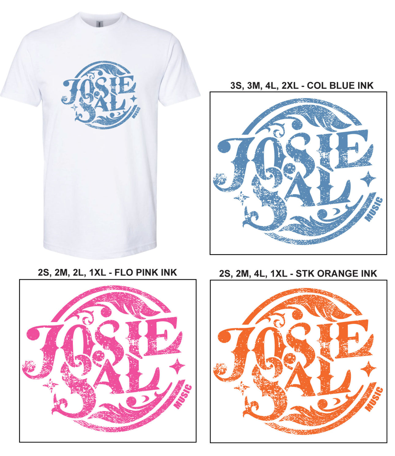 Stacked Logo Tee