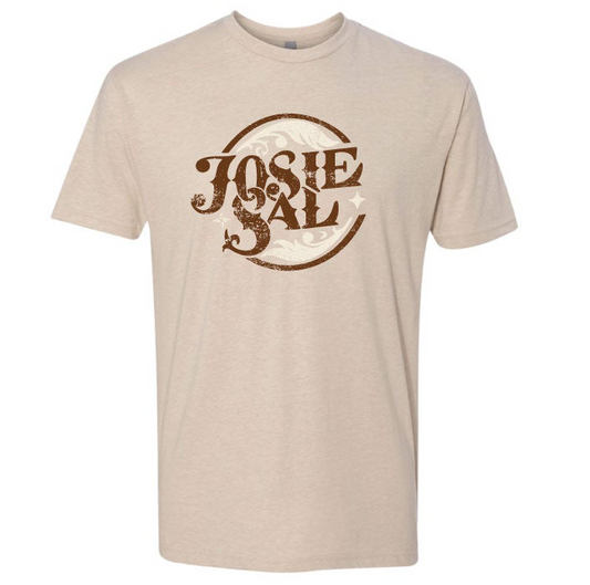 Josie Sal Stacked logo Tee