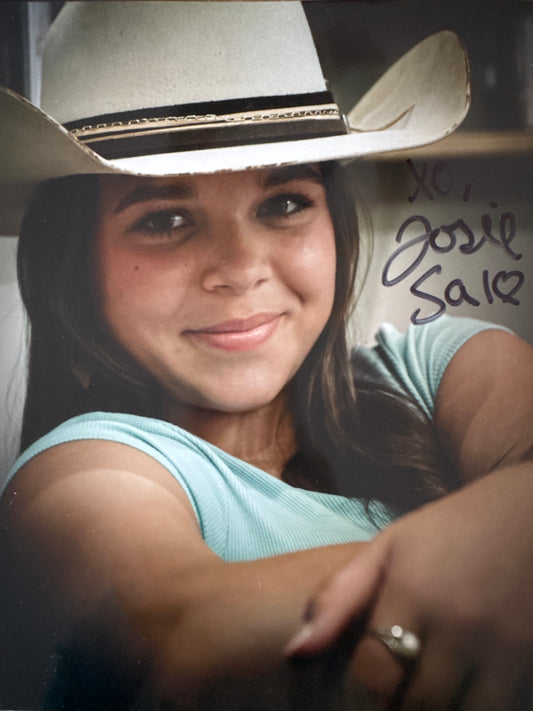 Autographed 8x10 Josie Sal Photo